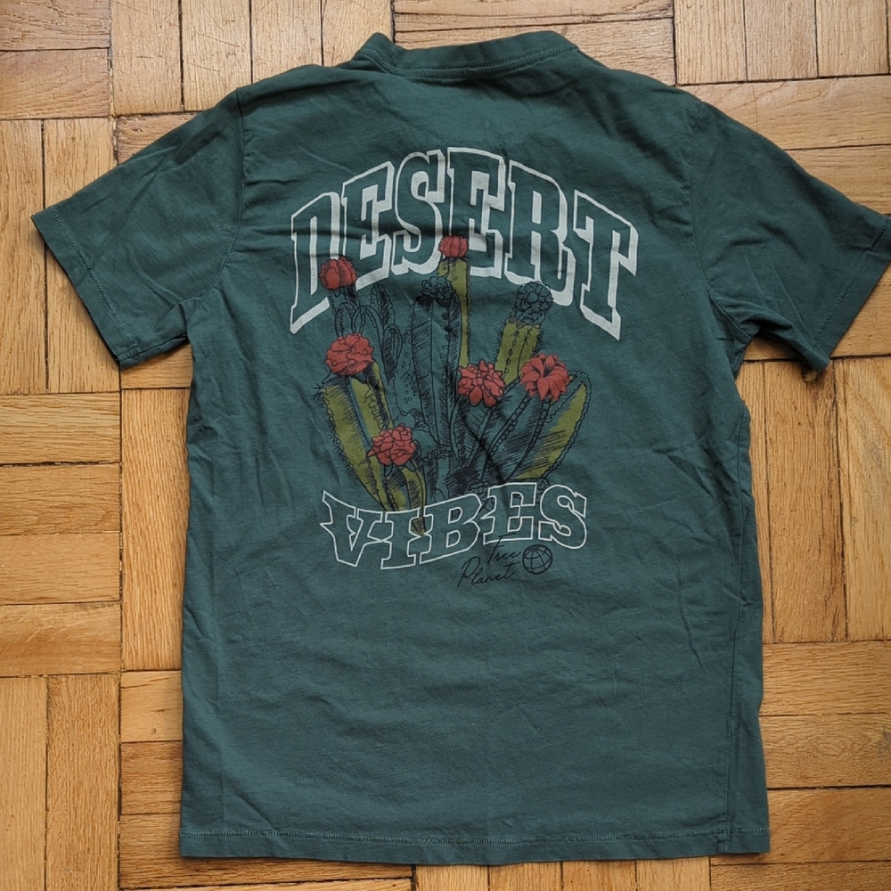 Green Graphic Men's Shirt